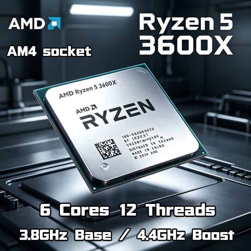 Amd Cpu Ryzen 5 - 100% gloednieuwe AMD Ryzen 5 3600X