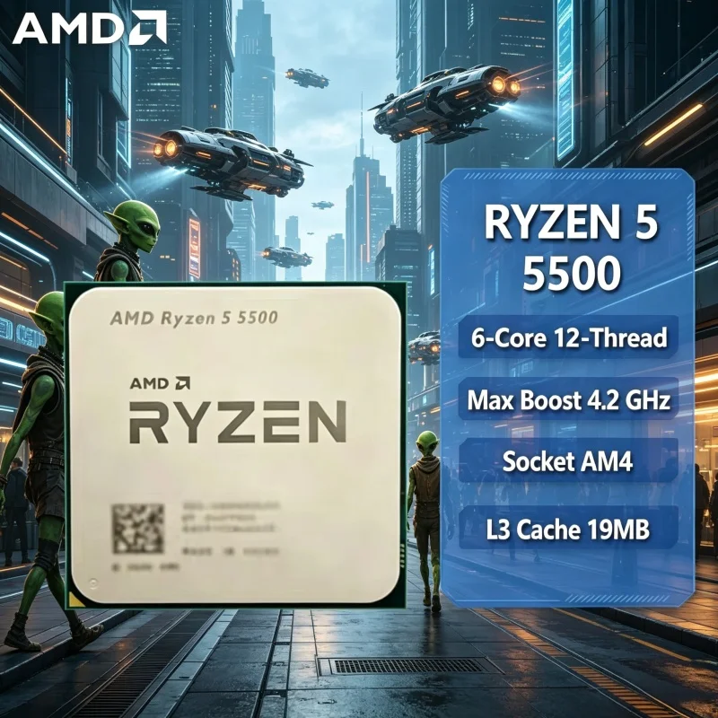 Amd Cpu Ryzen 5 - Budgetvriendelijke, overklokbaarbare AMD Ryzen 5 5500