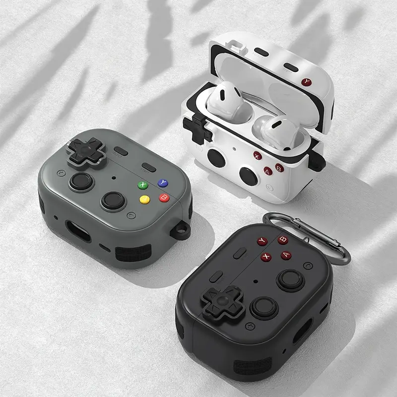 Retro Gaming Cabinet - Oortelefoon Beschermhoes Voor Airpods 4 2024
