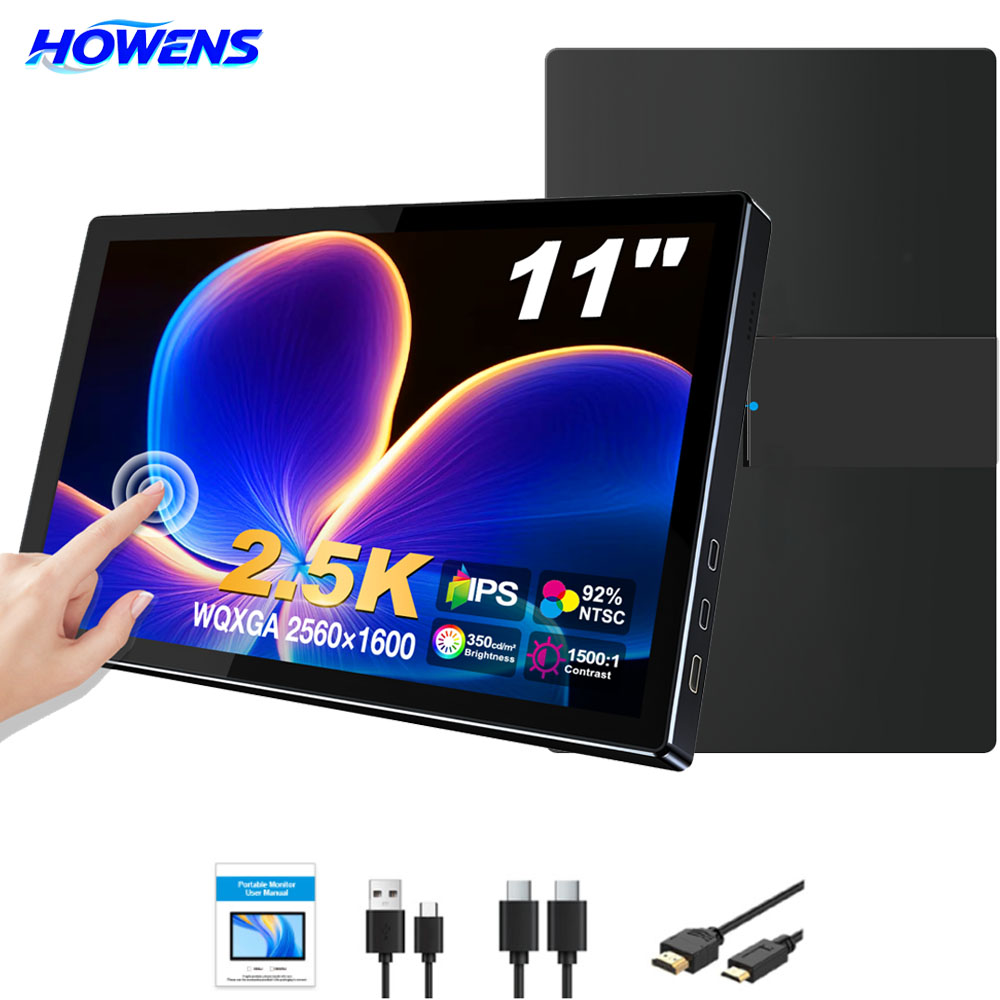 Crt Monitor Stand - HOWENS 11 inch draagbare touchscreen-monitor 2560x1600P