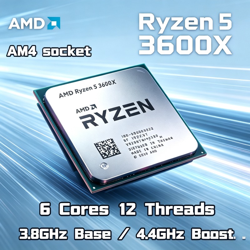Amd Cpu Ryzen 5 - CPU-processor 7NM 95W L3=32M 100-000000022 Socket