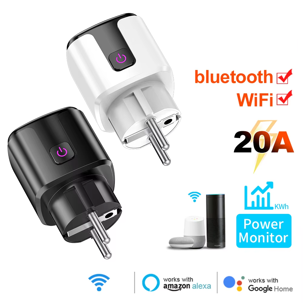 Crt Monitor Stand - Smart Life WiFi 20A EU-stekker met