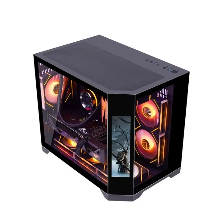 Retro Gaming Pc Case - Nieuwe design mid-tower MATX gamer pc-kast