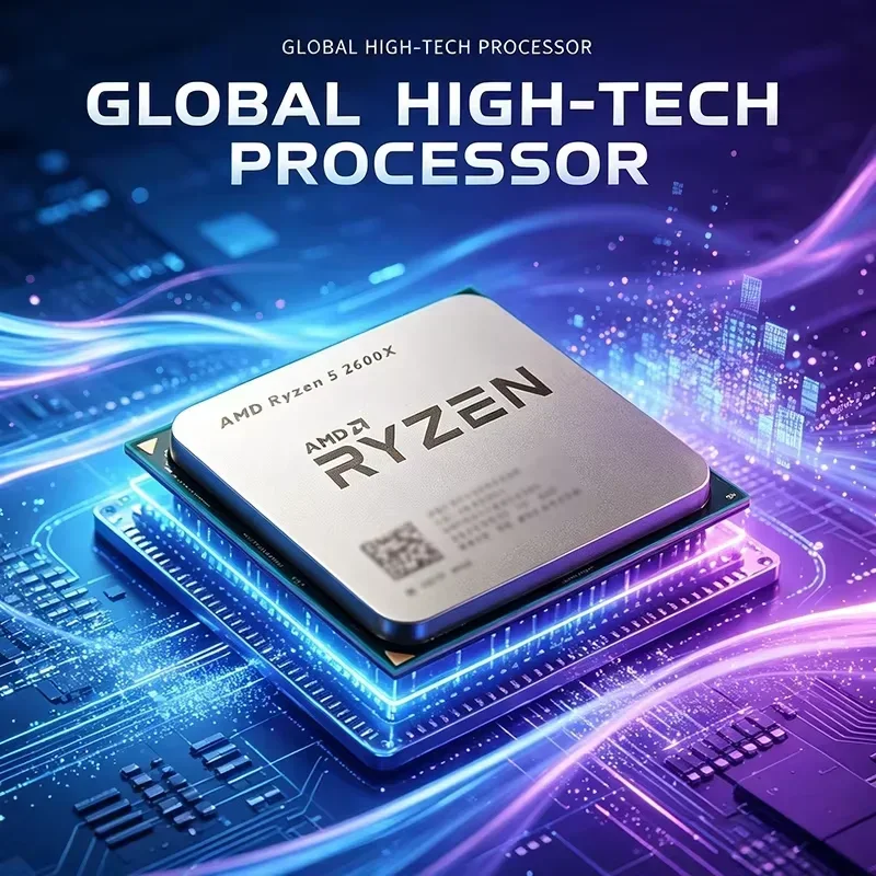 AMD Ryzen 5 2600X CPU AM4 12nm - Amd Cpu Ryzen 5 recensie en prijs