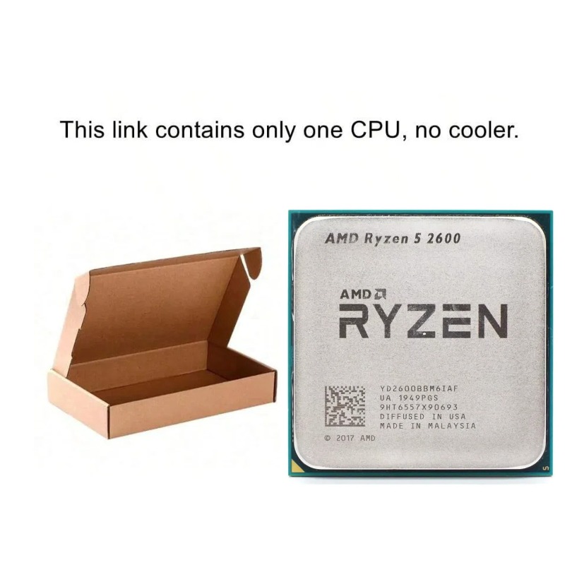AMD Ryzen 5 R5 2600 3.4GHz 6-C - Amd Cpu Ryzen 5 recensie en prijs