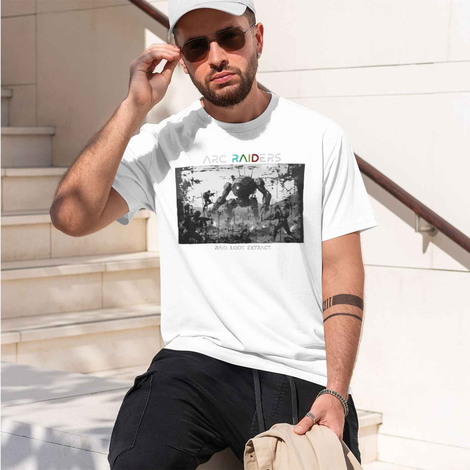 Retro Sci-Fi Heren T-shirt Arc - Retro Gaming News recensie en prijs