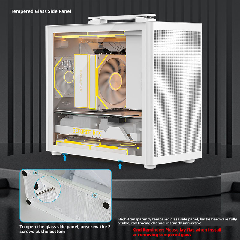 PC-behuizing M5 Ultra MATX, ge - Retro Gaming Pc Case recensie en prijs
