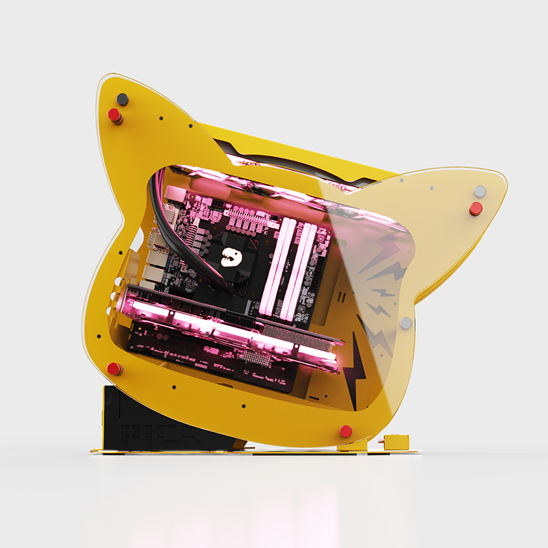Nieuwe design gaming pc kast g - Retro Gaming Pc Case recensie en prijs