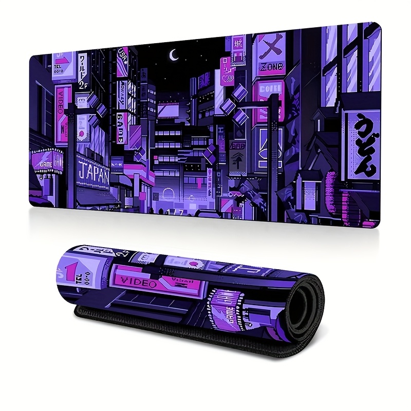 XXL Tokyo Street bureaumat, le - Retro Gaming Desk Setup recensie en prijs