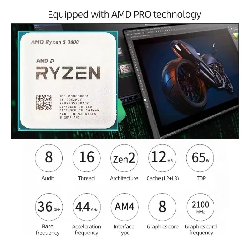 AM4 Tray 100% Gloednieuw Origi - Amd Cpu Ryzen 5 recensie en prijs