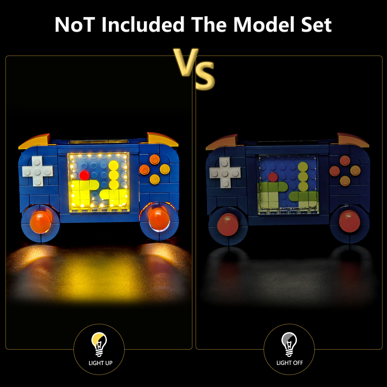 BRIXSPARK LED-verlichtingsset  - Retro Gaming Lego recensie en prijs