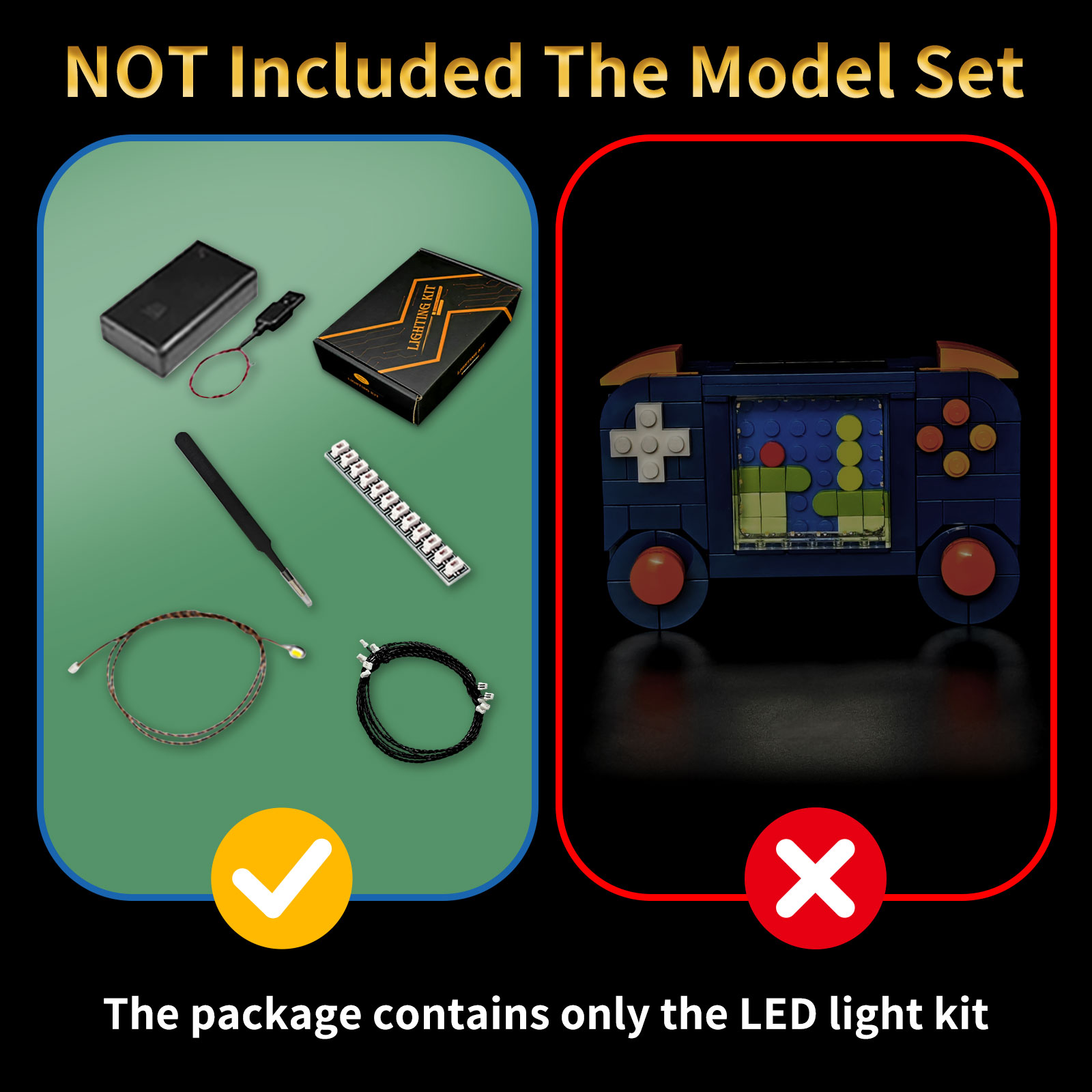 BRIXSPARK LED-verlichtingsset  - Retro Gaming Lego recensie en prijs