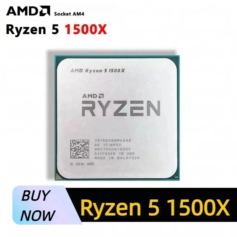 CPU-processor 4 cores 8 thread - Amd Cpu Ryzen 5 recensie en prijs