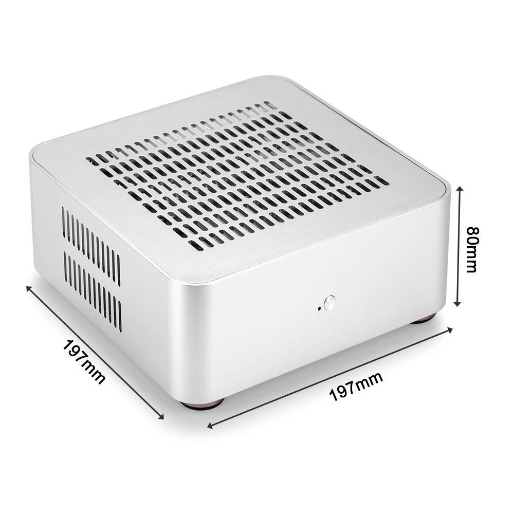 RGEEK L80S Volledig aluminium  - Retro Gaming Pc Case recensie en prijs