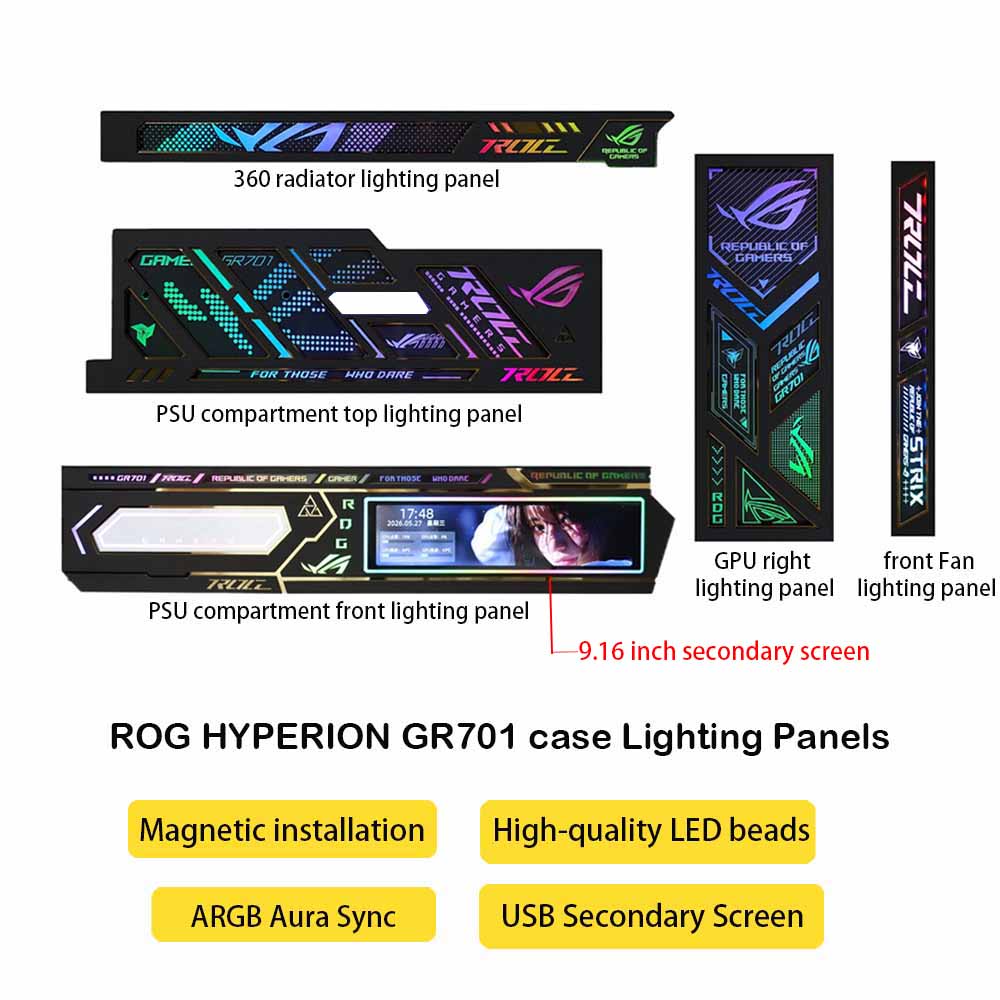 Voor ROG Strix HYPERION GR701  - Retro Gaming Pc Case recensie en prijs