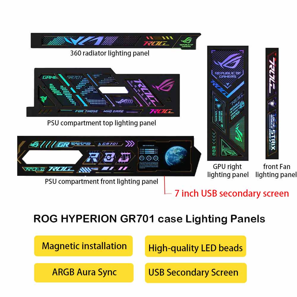 Voor ROG Strix HYPERION GR701  - Retro Gaming Pc Case recensie en prijs