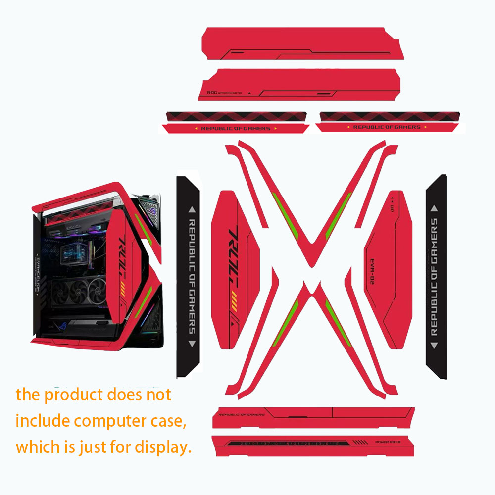 15 stks DIY Stickers Voor ASUS - Retro Gaming Pc Case recensie en prijs
