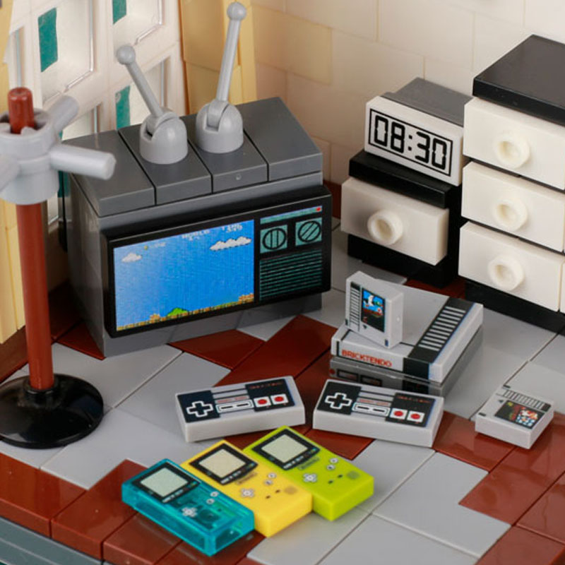 MOC Game Console Computer Mode - Retro Gaming Lego recensie en prijs